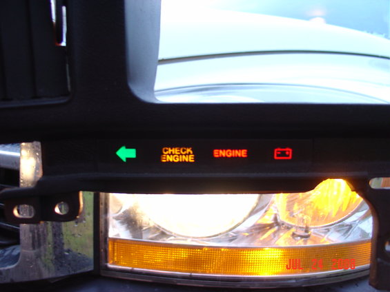 Left Side of Steering Column