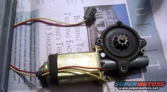 Motor outside of the door