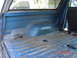 Rear driver side. As you can see there is a small area that has to be repaired before I can continue...