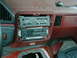 1987 Ford F-150 - Close-up of a car's dashboard showing the radio and air conditioning vents.
