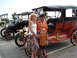 1909 Ford Model T - My friends Jimmy, Kristine and Dominic beside our 1912 touring and the '15