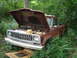 1984 Jeep J-10 - This abandoned Jeep J-10 pickup truck appears to be from the early 1980s, not 1984, based on its body style.