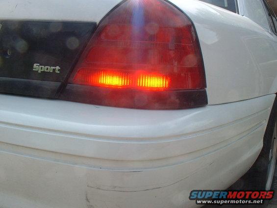 Successful all red LED turn signals.