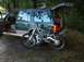 1994 Ford Explorer - explorer with Kona stinky 9 free ride bike. 9" travel on the bike.