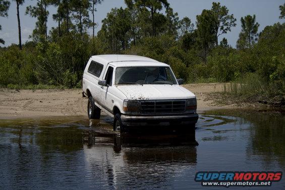 Small water crossing.