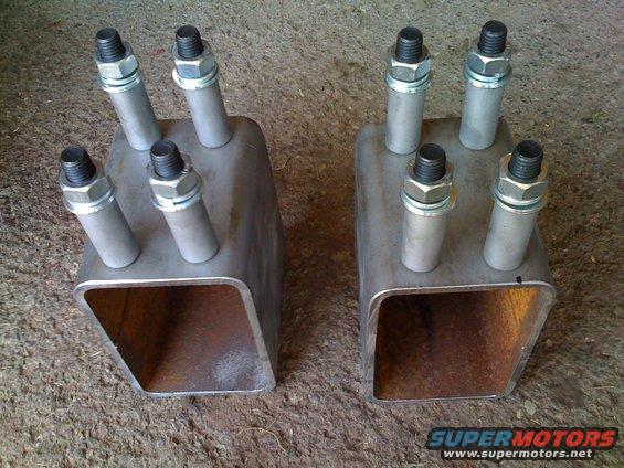 4" x 6" Drop Brackets