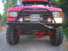 1989 Ford Bronco - This modified SUV features aggressive off-road tires and a heavy-duty front bumper with a winch.