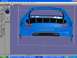 2004 Jeep Wrangler - A digital rendering of a blue Corvette's rear, displaying racing decals and the car's name.