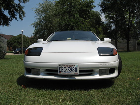 White 1992 Dodge Stealth front view