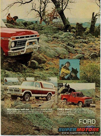 Red Ford F-150 shorty pickup truck on rocky terrain