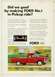 1966 Ford F-100 - This 1966 Ford F-100 pickup truck is featured in an advertisement highlighting its suspension.