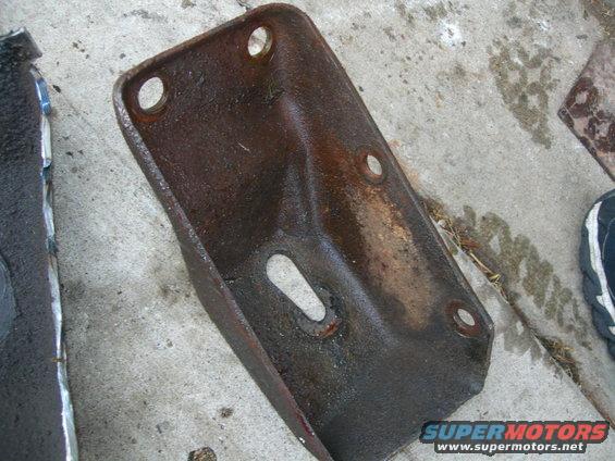 Pass side motor mount brace from the Bronco subframe.  This one unbolts.  