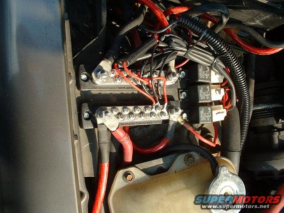 front power blocks