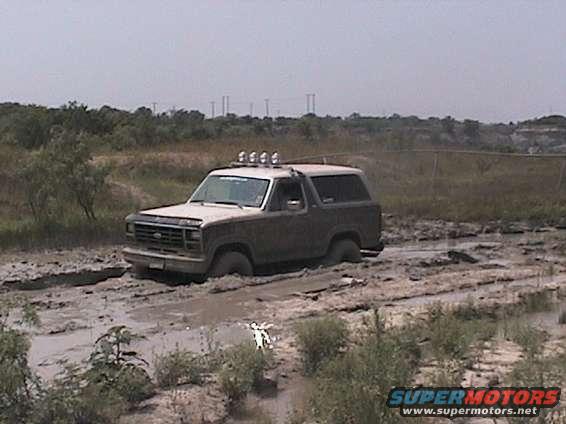 Stuck in a mud hole