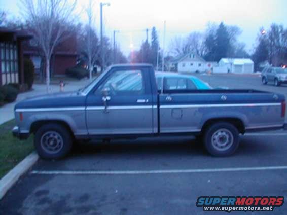 As you can see, the paint isn't fairing too well.