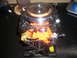 1992 Ford Bronco - A detailed model of a 426 Hemi Head engine is displayed on a black surface.