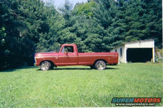 after01.jpg Not pictured are the new polished stainless tail pipe tips, Red underbody neon, the factory replicated gas cap, and the new king-pin bushings... hehe
If you see this truck on the road in Southwest Virginia, move over cause im sucking gas and haulin' ass! 