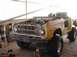 1971 Ford Bronco - This vintage Ford Bronco appears to be undergoing some restoration work in a workshop setting.
