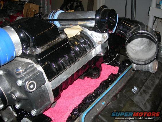 3" inlet (manifold inlet that is) from the intercooler.