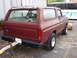 1979 Ford Bronco - Rear view of a 1979 Ford Bronco with a trailer hitch and a license plate.