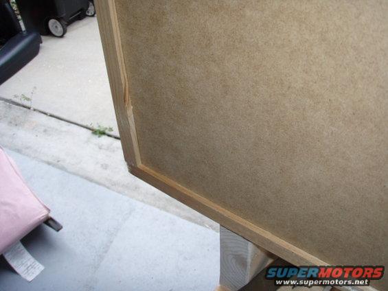 This is the bottom of the finished drawer.