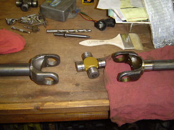 Got my warrantied shafts, so time to put them together with the superjoints
