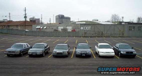 A nice shot of the cars at Jillians