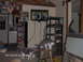 1993 Ford F-150 - my tv mounted on the wall and a shelf from work for stuff.