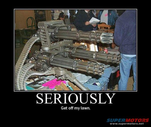 Minigun with ammo belt