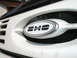 1990 Ford Taurus - Close-up of the SHO emblem on a Ford Taurus grille.