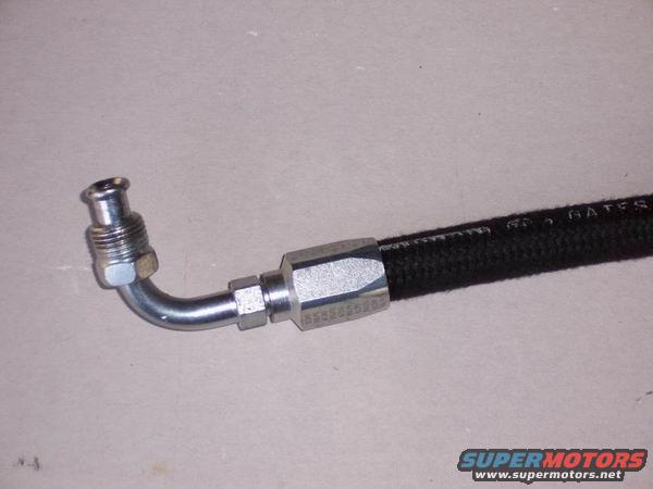 Custom high pressure hose pump end