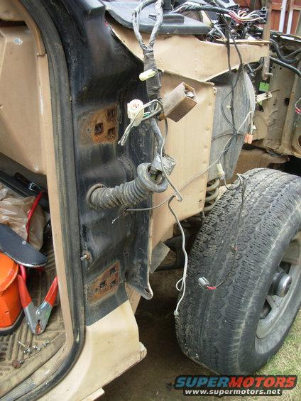 door15.jpg The '92-96 door panels interfere with the '80-86 dash slightly, which is why the pad is dimpled & displaced, and the dash skin is abraded.

I chose to make the firewall tan to improve underhood visibility.  The insides of the fenders & hood were also supposed to be tan, but the painter either forgot or ignored me.  For what he charged, I couldn't complain.

For more about Doors, see this album:
http://www.supermotors.net/registry/2742/19718-4

Go to the NEXT pic...