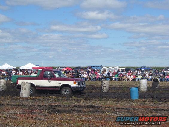 Mud drags in Horace August 2008