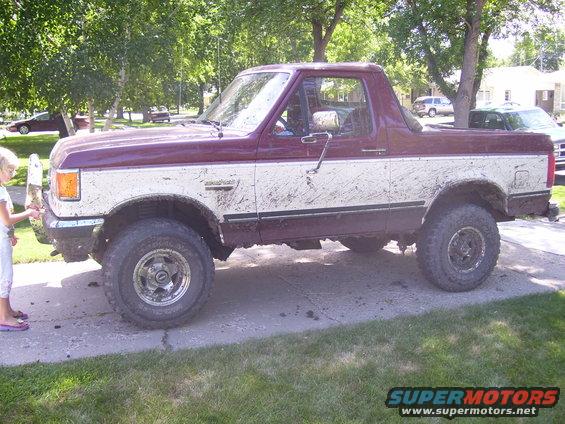 Buford after mud drags