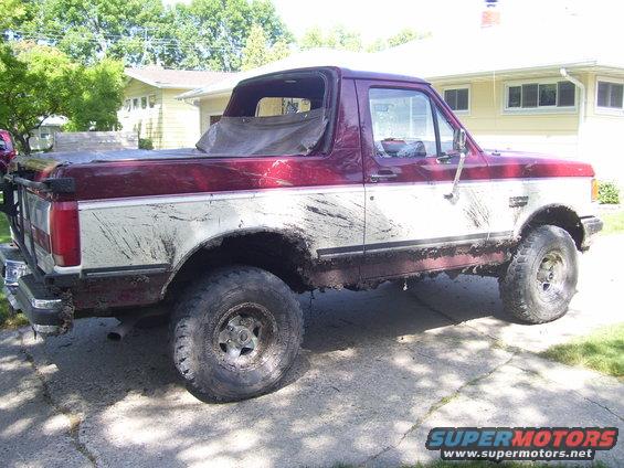 Buford after mud drags