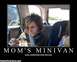 1973 Ford Ranchero - A young person sits in the back of a minivan, looking out the window.