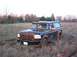 1994 Ford Bronco - Notice my tracks behind the bronco... only when I stopped did the truck sink in.