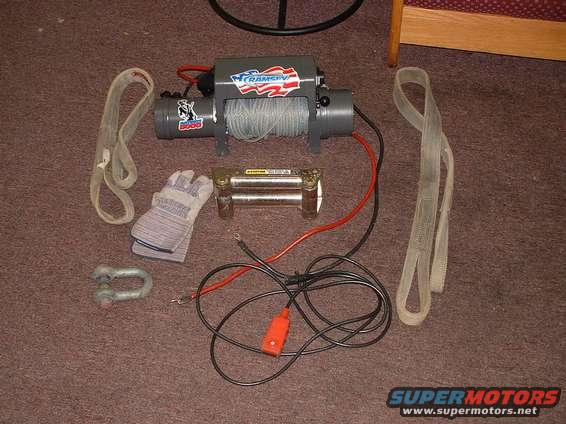 I have a winch....now I just need a bumper