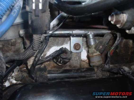 "The coka" Fire extiguisher guts still lurking in my engine bay.