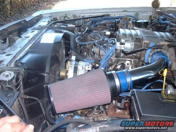 New alternator in, but not yet hooked up/my intake.