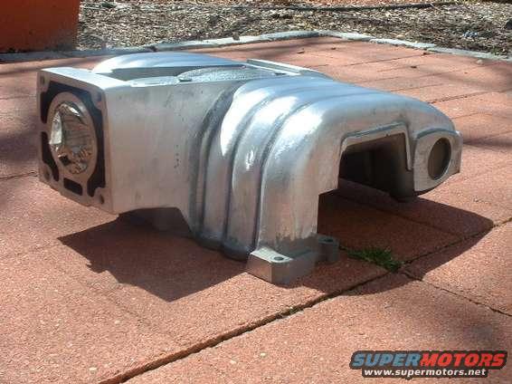 Another intake shot- here you can the work to be done.