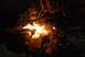 1996 Ford Bronco - A close-up shot shows a torch cutting into a metal component, with many sparks flying.