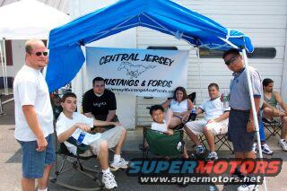 The CJMF tent & crew