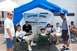 2001 Ford Mustang - The CJMF tent & crew