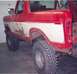 1978 Ford Bronco - big difference from the start,, every body panal replaced , rusted roof and floor repaired, rino lined inside tub