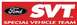 2001 Ford Mustang - Ford Special Vehicle Team (SVT) logo graphic.