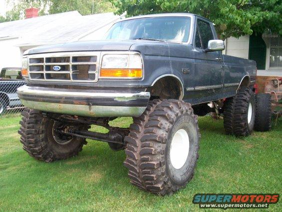 When I first got the truck. I put the tires on it.