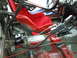 1990 Ford Mustang - Interior view of a modified vehicle, likely for racing, with custom controls and safety features.