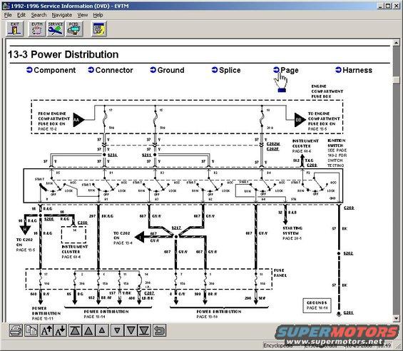 servicedvdinstallation44.jpg Since the fuse burns, it obviously has power coming from the battery, so this diagram doesn't help.  But the circuit is continued on page 13-10, so click PAGE again and go there.  Alternatively, since the target page is in this same cell, the RHS scroll bar can be used to find that page.
