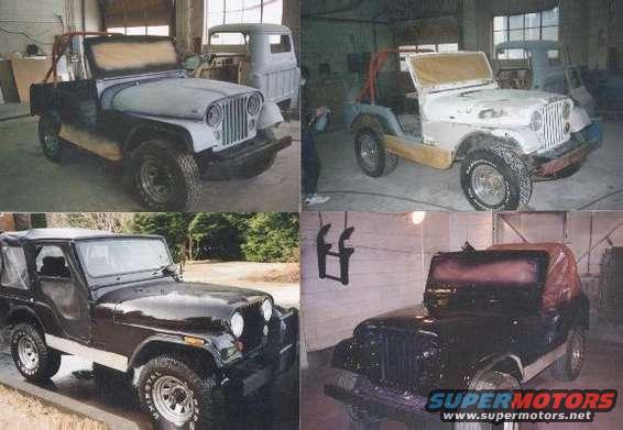 did all the body and paint..over the winter